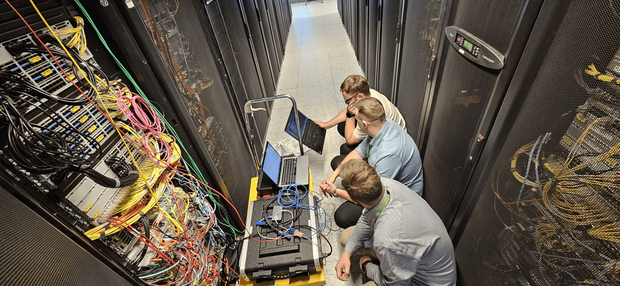 Testing our MVP at Cisco, Adtran and technical universities